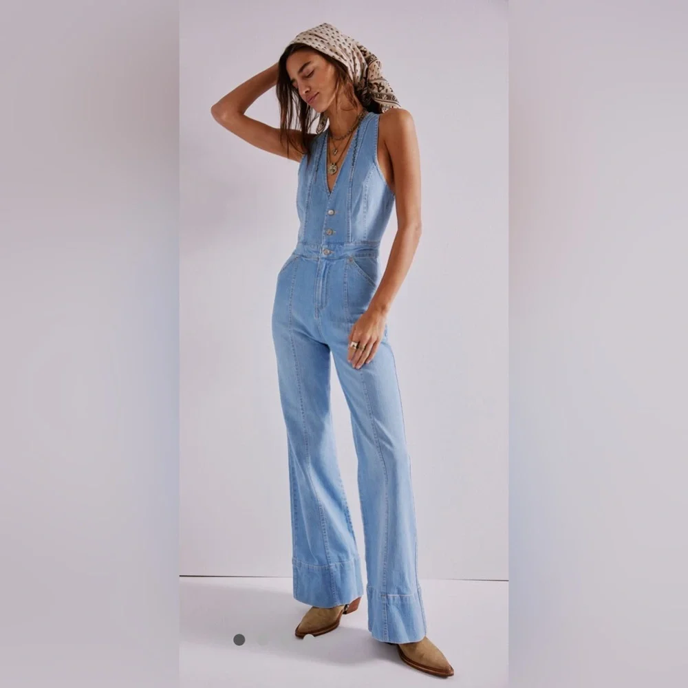 We the Free Stratus Jumpsuit NWOT main character